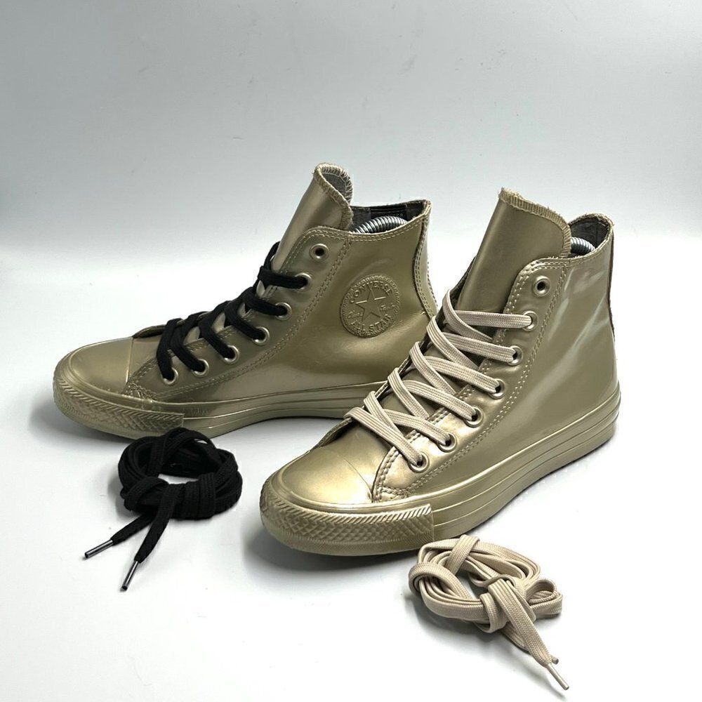 Converse Chuck Taylor Metallic Rubber High - Size: 5